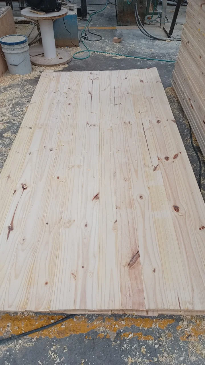 C/C economy grade pine solid wood panels