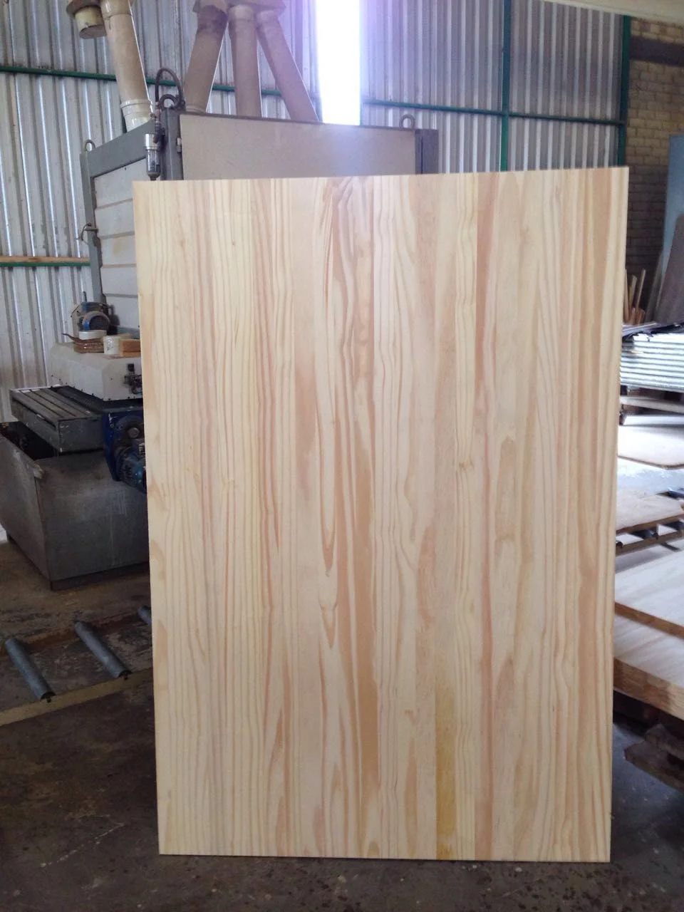 B/B grade double-face pine solid wood panels