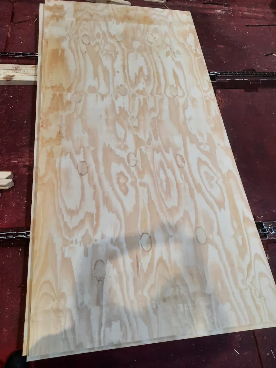 B/C pine plywood for light construction