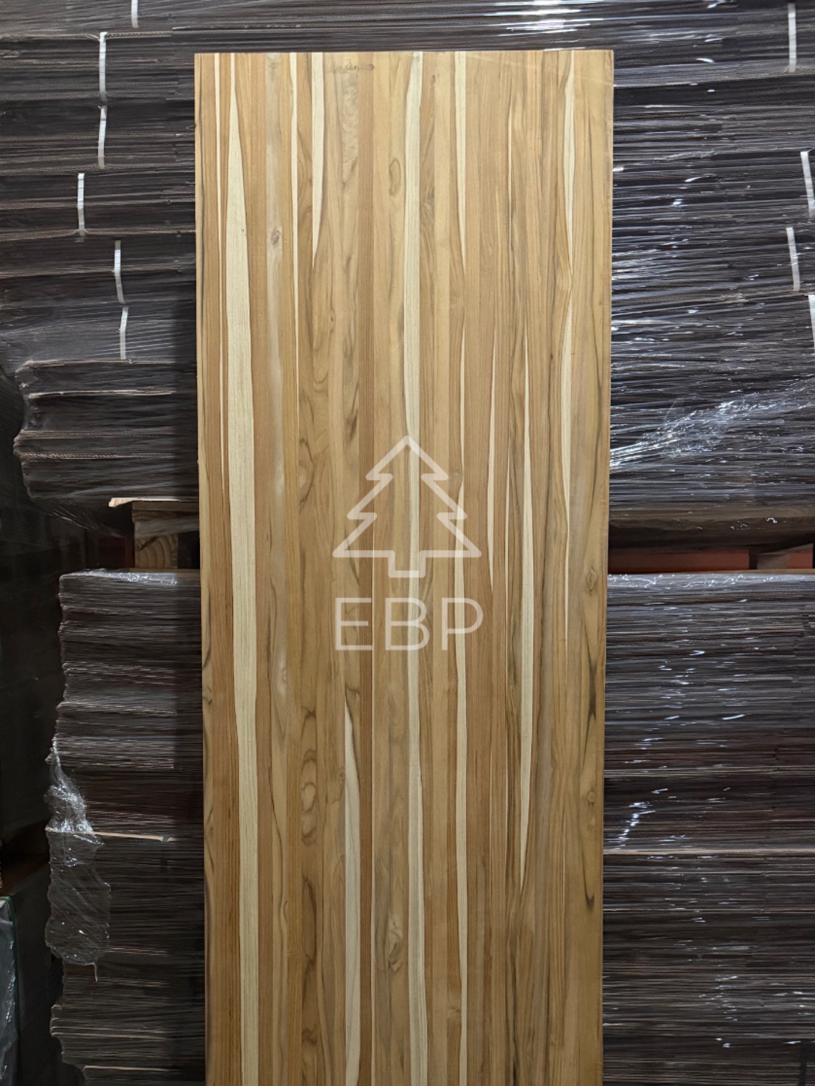 Plantation teak solid wood panels from Brazil