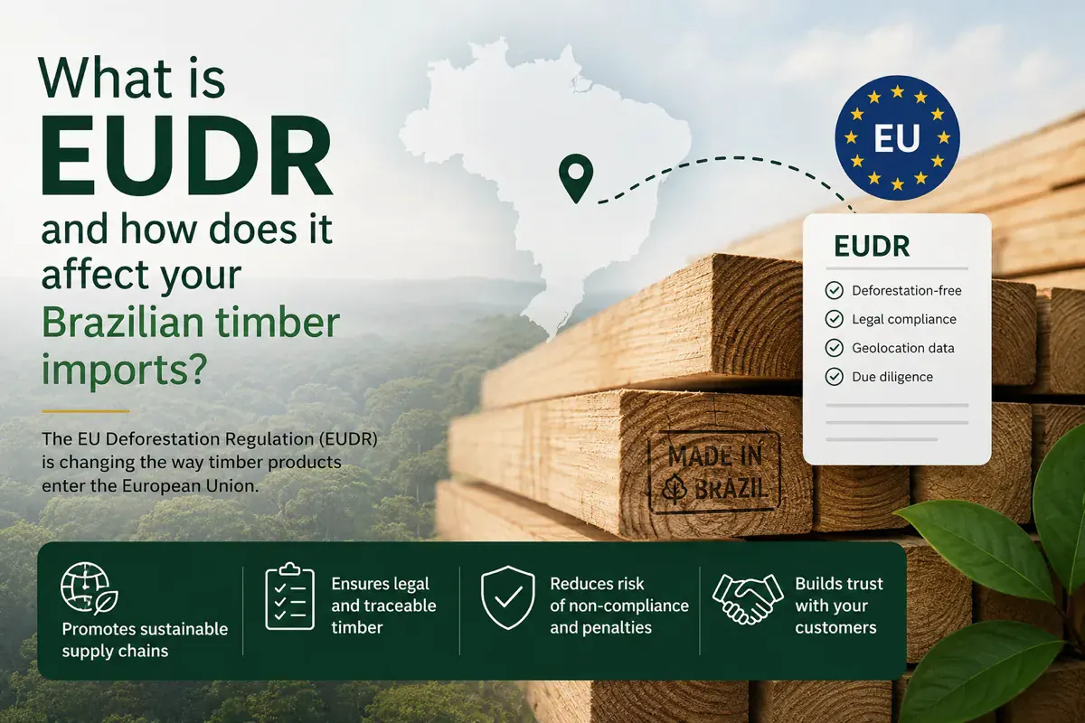 What is EUDR and How Does It Affect Your Brazilian Timber Imports?