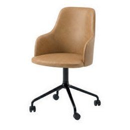 Chair Ella with arms Giro on casters — JM Line