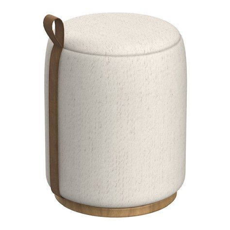 Pouf Ciclo round with handle — JM Line