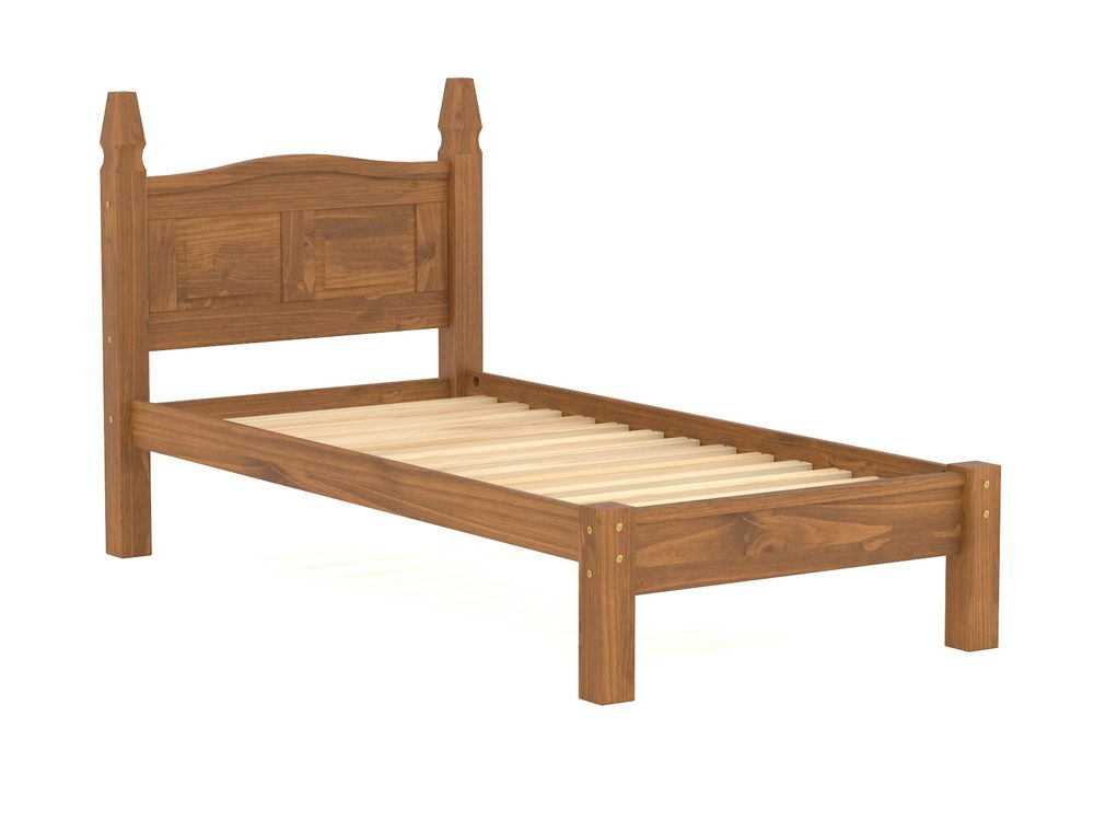 Bett — Rustic-Linie