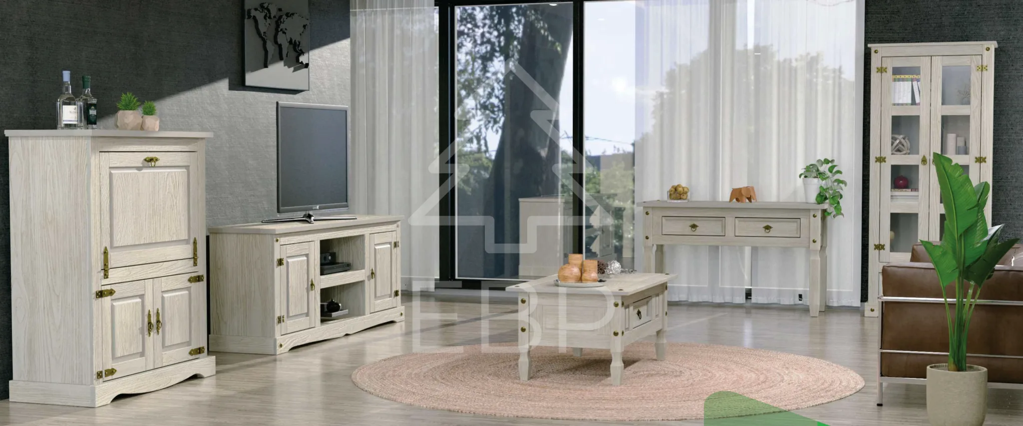Brazilian pine furniture — Parisian Line