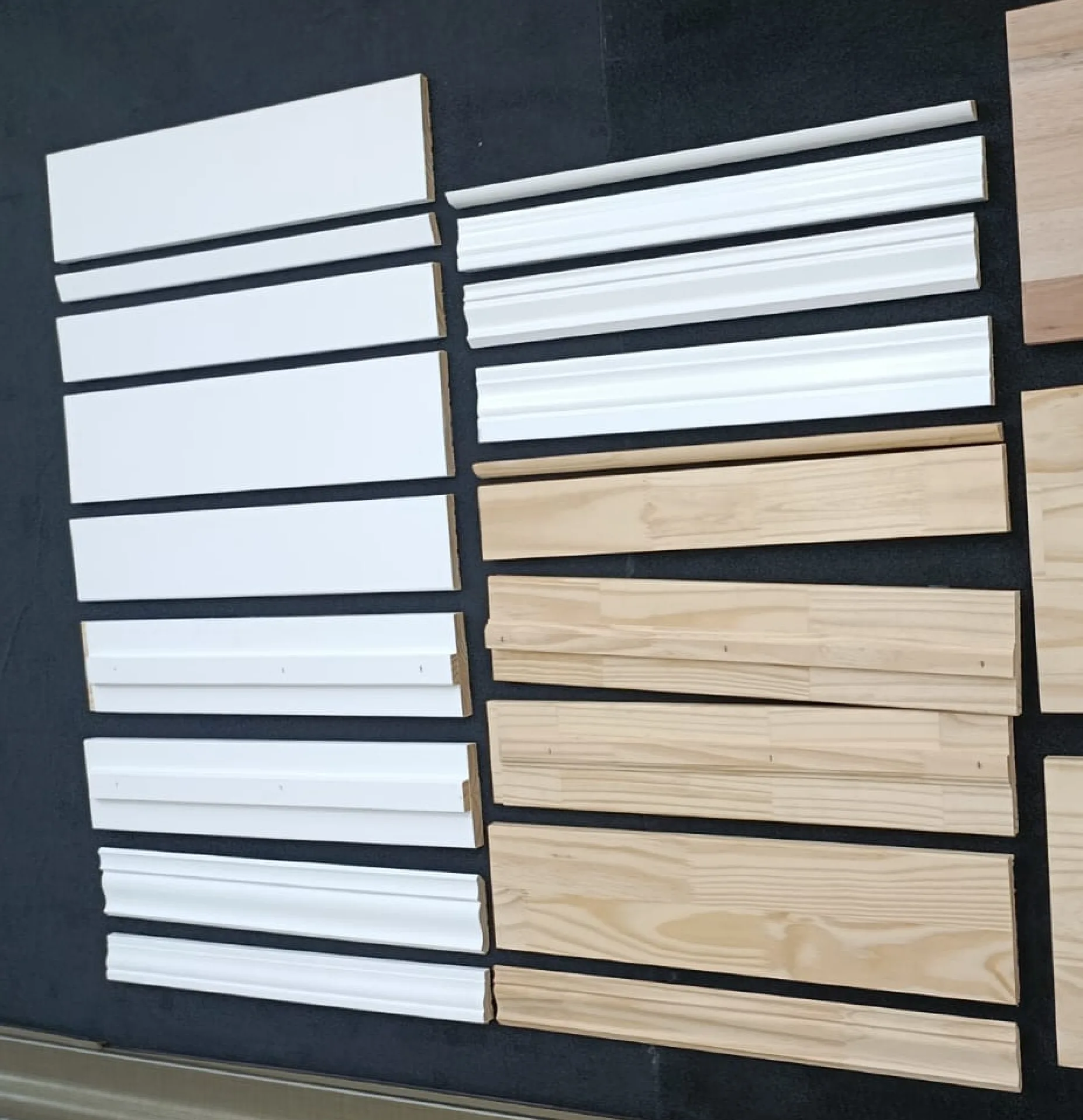 Pine mouldings and trim